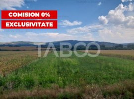 Teren extravilan agricol 6634mp utilitati in zona Santimbru Alba Iulia