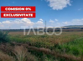 Teren extravilan agricol 6634 mp utilitati in zona Santimbru Alba 