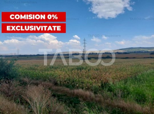 Teren extravilan agricol 6634mp utilitati in zona Santimbru Alba Iulia