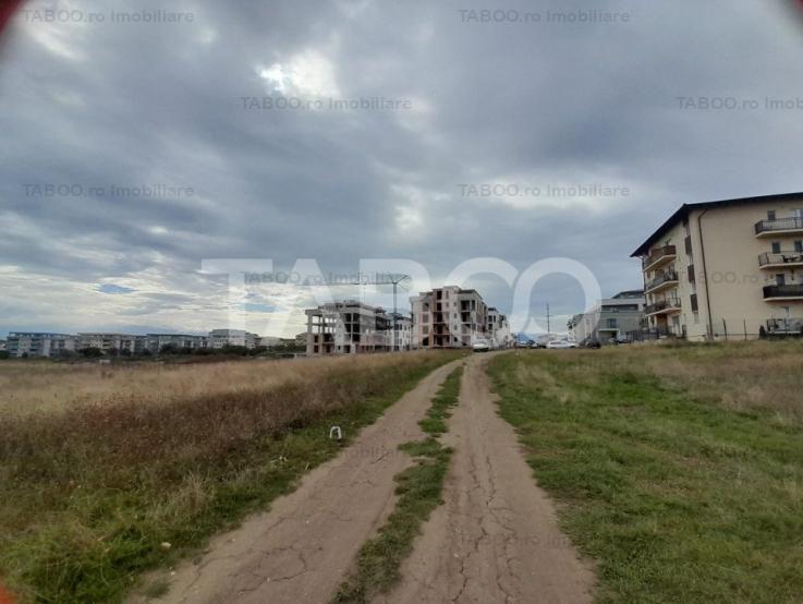 Teren intravilan 8.000mp 2 fronturi de 35m fiecare zona Ogorului Sibiu