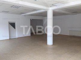 Spatiu comercial 190 mpu parter cu parcari zona Centrala Sibiu