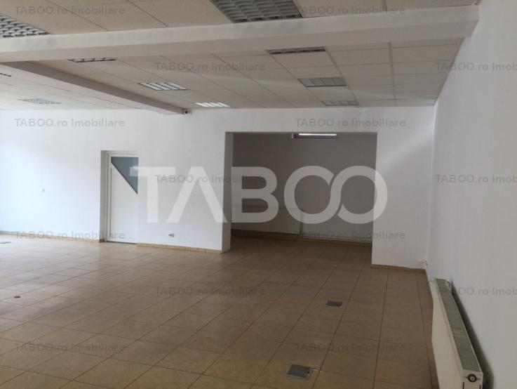 Spatiu comercial 190 mpu parter cu parcari in zona Centrala din Sibiu