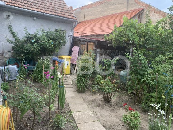 Casa cu 2 camere si gradina de vanzare in Sibiu zona Orasul de jos