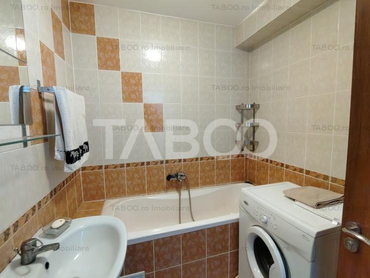 Apartament de vanzare decomandat 3 camere mobilate Valea Aurie Sibiu