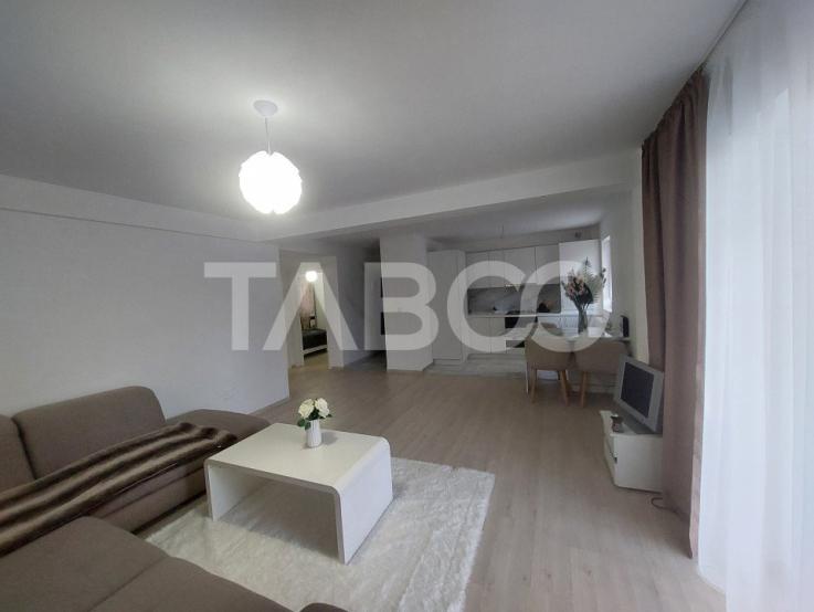 Apartament decomandat 3 camere 67 mp utili mobilat utilat parter Sebes