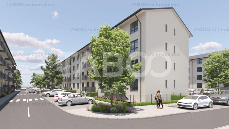 0% Comision Apartament 3 camere in SIBIU cu gradina privata si balcon