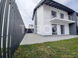 Casa tip duplex la alb in Selimbar -finalizata si intabulata