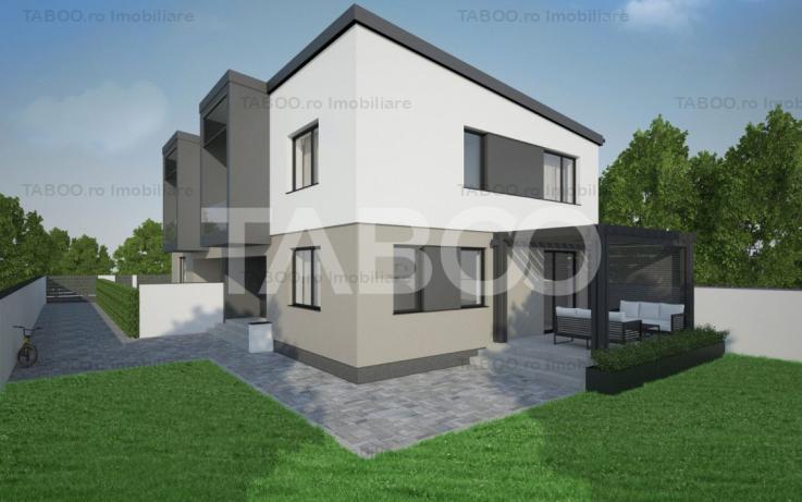 Casa tip duplex 4 camere 2 bai 120 mpu balcon curte Cetate Alba Iulia