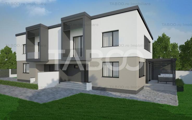 Casa tip duplex P+1E 4 camere 120 mpu balcon curte Cetate Alba Iulia