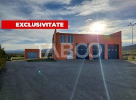 Hala industriala pe teren de 12000 mp Bradu Sibiu