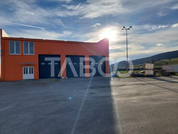 Hala industriala pe teren de 12000 mp Bradu Sibiu