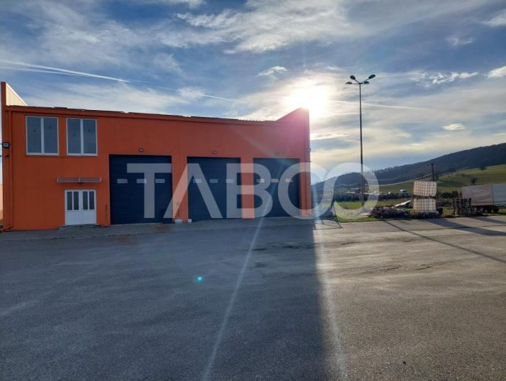 Hala industriala pe teren de 12000 mp Bradu Sibiu