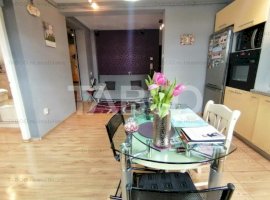 Apartament de vanzare mobilat utilat boxa la subsol zona Strand Sibiu 