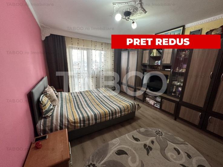 Apartament decomandat 2 camere 55 mpu etaj 4 Bulevardul Unirii Fagaras