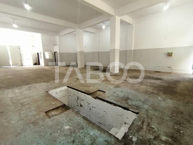 Spatiu comercial pe 2 niveluri cu vad 440 utili zona Terezian Sibiu