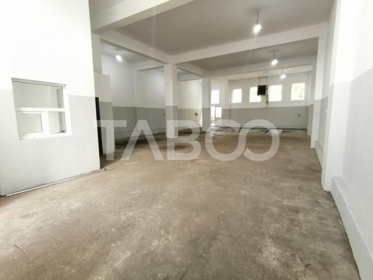 Spatiu comercial pe 2 niveluri cu vad 440 utili zona Terezian Sibiu