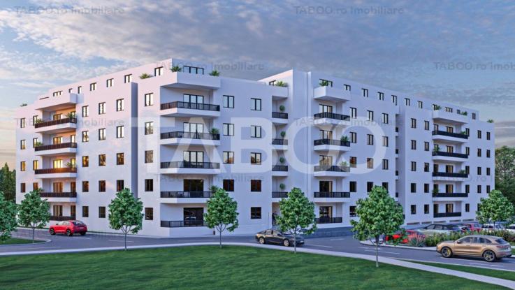 Apartament 60 mp utili cu 2 camere etaj 1 SIBIU CONSTRUCTIE NOUA 2024