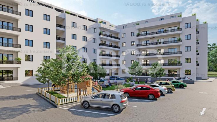 Apartament de 63 mpu 2 camere 2 balcoane CONSTRUCTIE NOUA in Sibiu