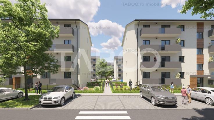 0% Comision Apartament in SIBIU 78 mpu 3 camere 2 balcoane 2 bai