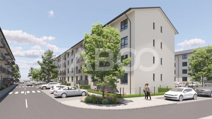 Comision 0%! Apartament NOU IN SIBIU cu 3 camere balcon si loc parcare