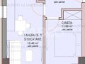 Apartament FARA COMISION 2 camere si balcon parter Sibiu Dna Stanca