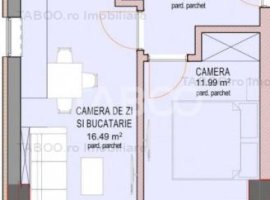 Apartament FARA COMISION 2 camere si balcon etaj 4 Sibiu Dna Stanca