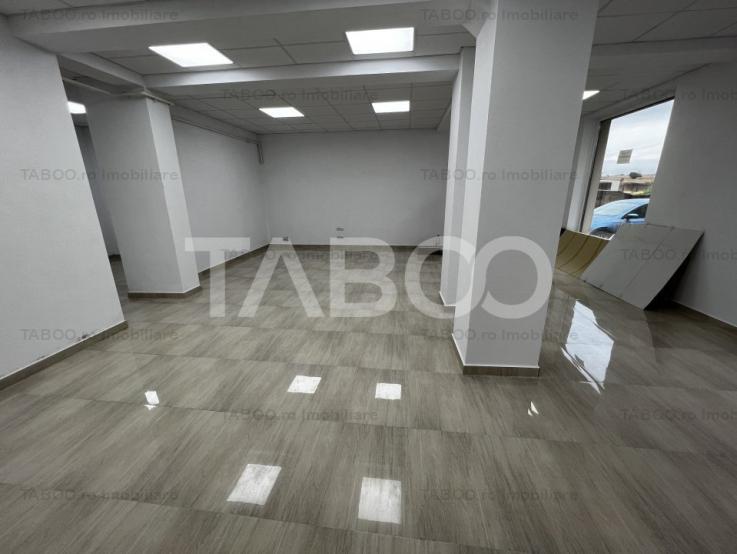 Spatiu comercial cu vitrina 77 mp utili Calea Surii Mici Sibiu