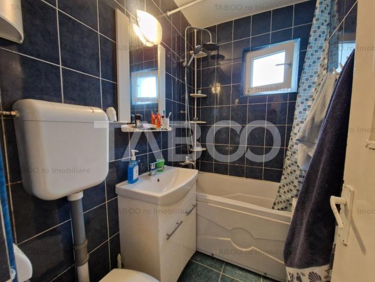 Apartament de vanzare cu 3 camere etaj 1 cu pivnita zona Rahovei Sibiu