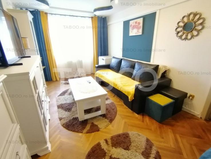 Apartament decomandat 3 camere balcon pivnita lift Vasile Aaron Sibiu