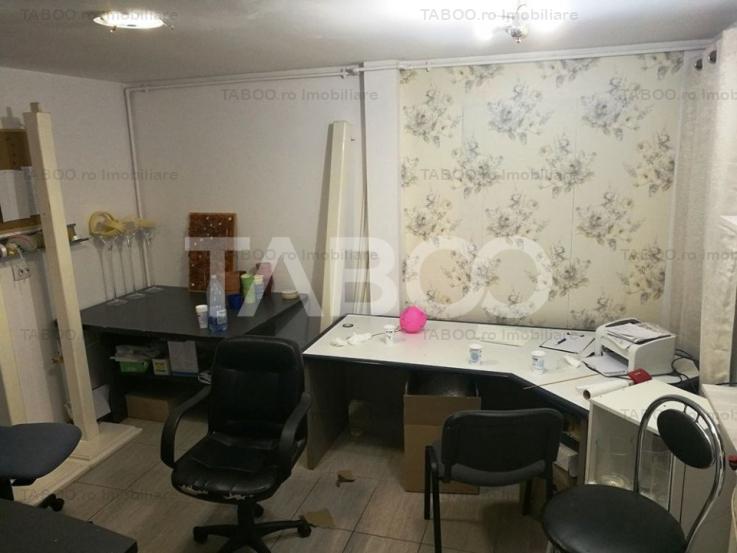 Spatiu comercial la casa 3 camere si curte zona Calea Dumbravii Sibiu