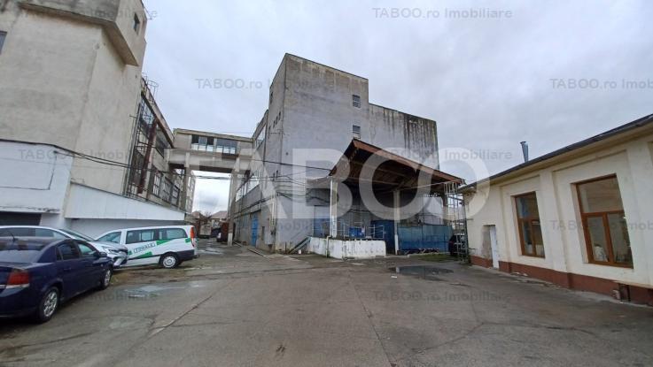 Spatiu industrial cu 6 cladiri avand acces TIR in Sibiu