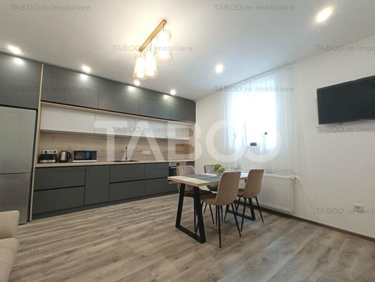 Apartament mobilat si utilat modern 2 camere - zona Piata Cluj