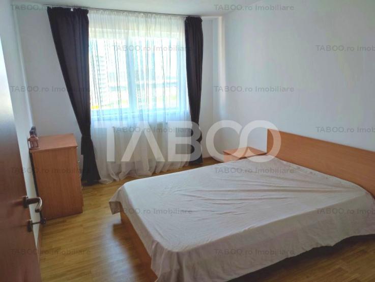 Apartament decomandat 76 mpu 3 camere 2 bai balcon zona Rahovei Sibiu