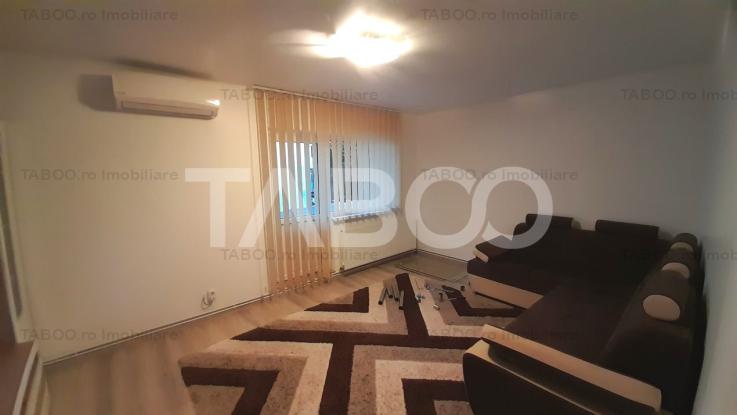 Apartament de inchiriat 3 camere 2 bai la etajul 1 Valea Aurie Sibiu