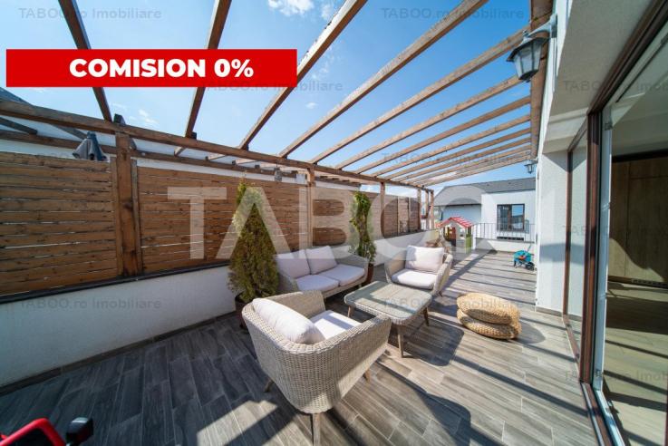 Penthouse 4 camere 110 mpu 2 bai terasa 48 mp parcare finisaje de lux