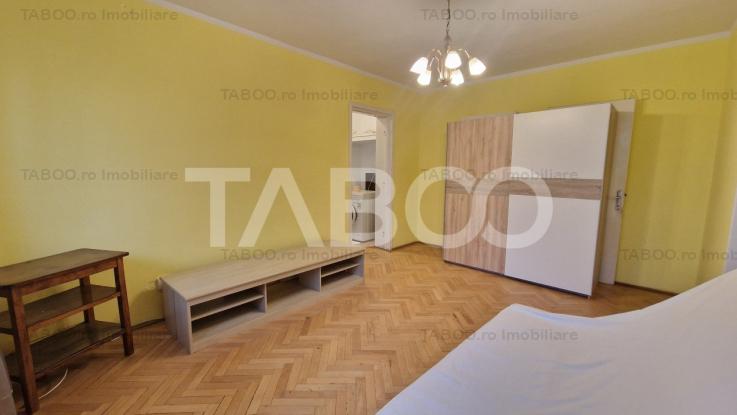 Apartament de vanzare cu 2 camere in centrul Sibiului mobilat modern