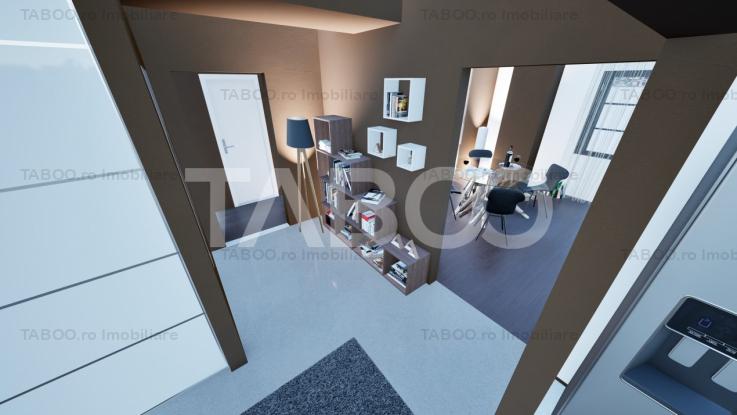 Penthouse spatios - la cheie - 91 mp utili - 2 bai si terasa 197 mp 