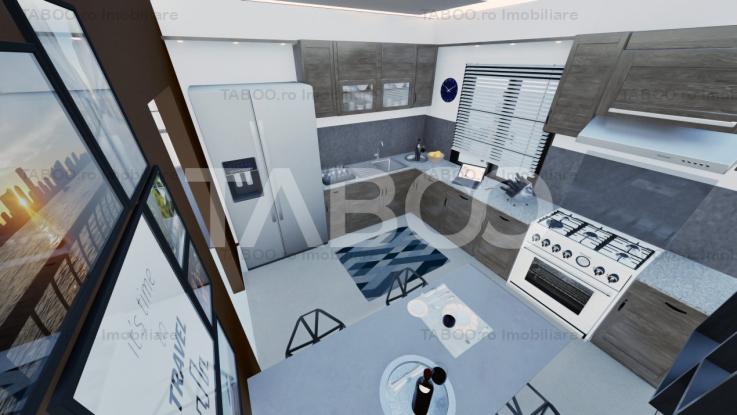 Penthouse spatios - la cheie - 91 mp utili - 2 bai si terasa 197 mp 