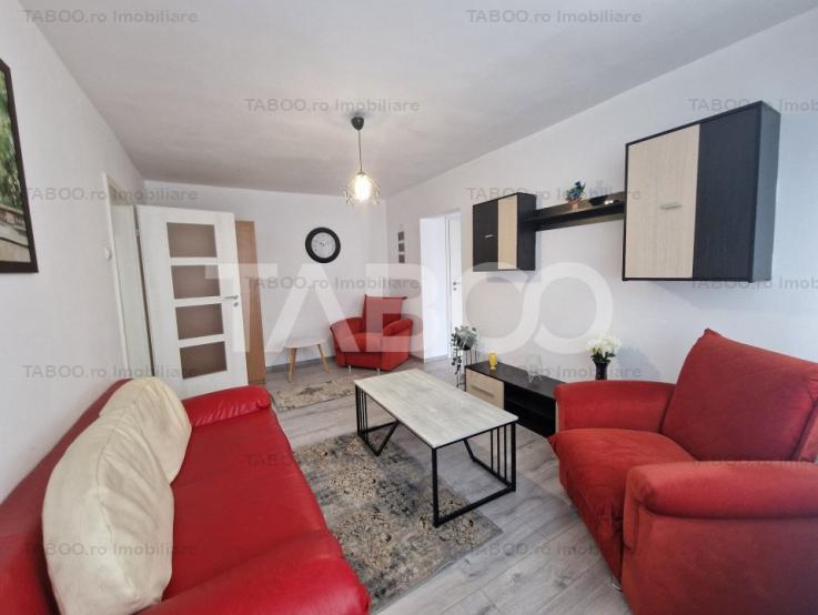 Apartament cu 2 camere mobilat cu vedere spre Bulevardul Mihai Viteazu