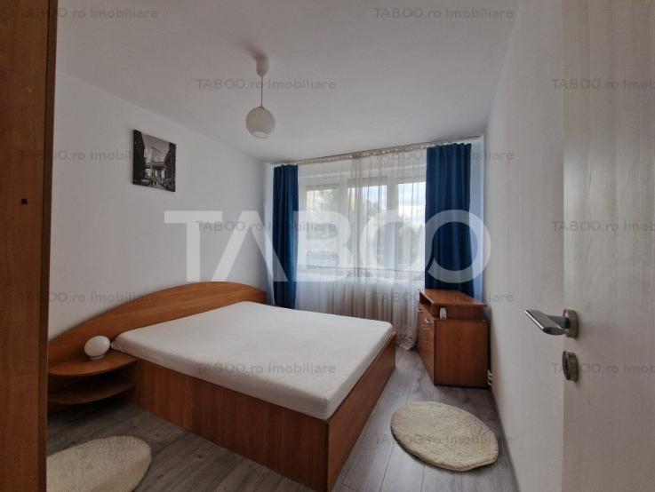 Apartament cu 2 camere mobilat cu vedere spre Bulevardul Mihai Viteazu