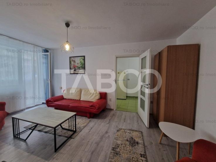 Apartament cu 2 camere mobilat cu vedere spre Bulevardul Mihai Viteazu