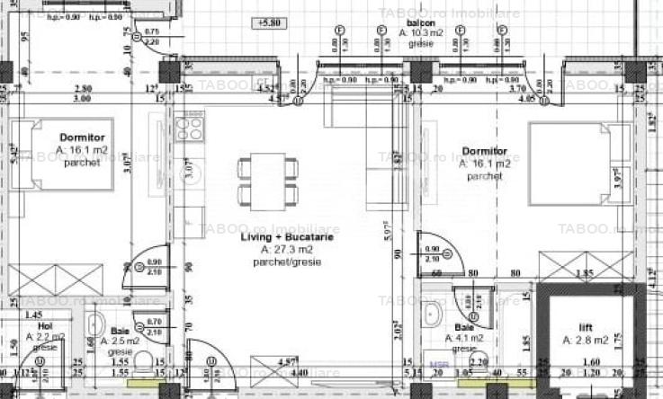 COMISION 0% Apartament 3 camere 66 mp balcon 10 mp Arhitectilor Sibiu