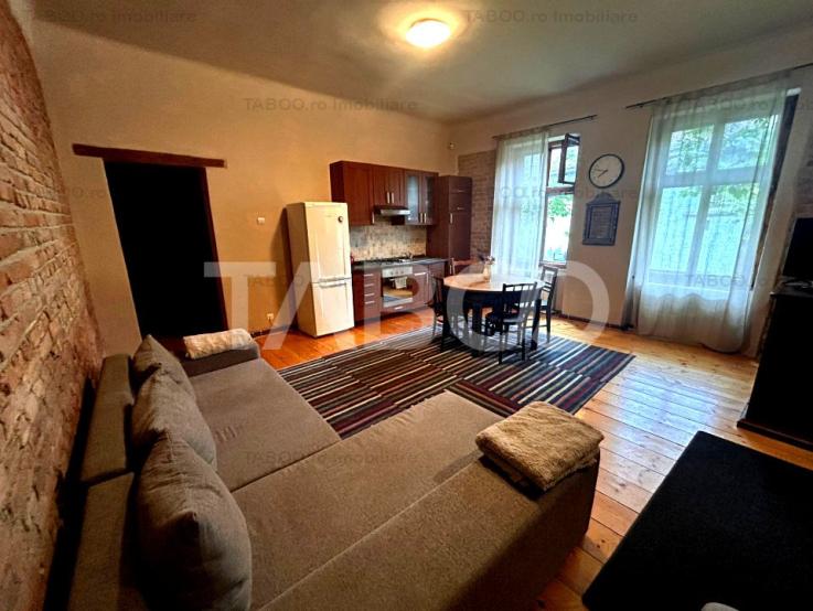 Apartament la casa de inchiriat 110mpu curte zona Ultracentral Sibiu