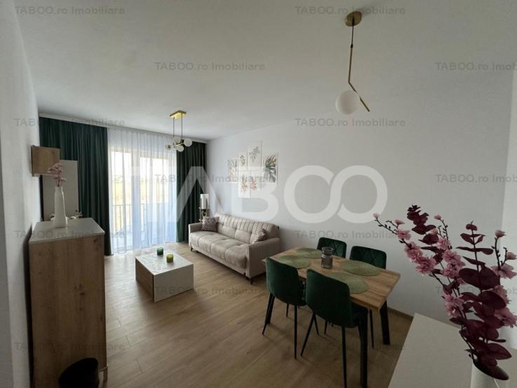 Apartament modern decomandat mobilat utilat 2 camere 2 locuri parcare