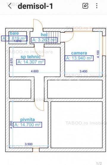 Casa inteligenta 165 mp 5 camere garaj pivnita 354 mp curte Tiglari