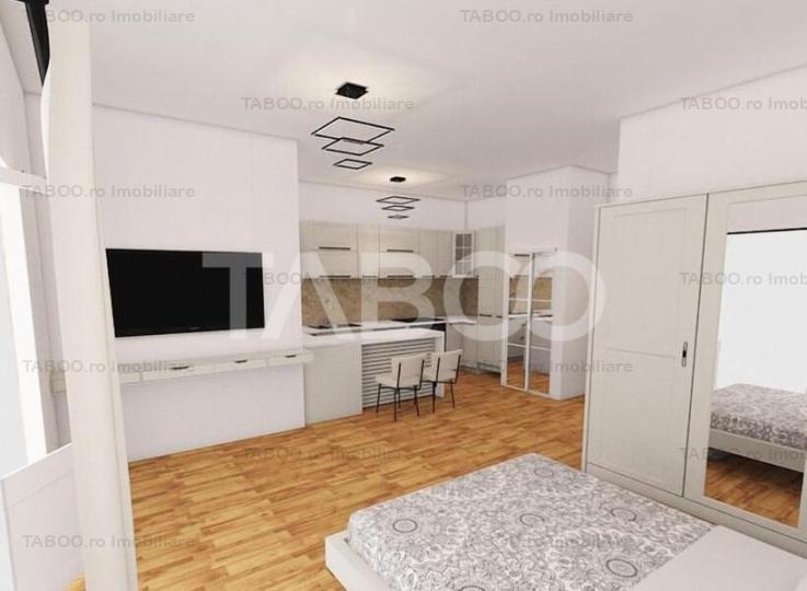 COMISION 0%!! Garsoniera 38 mpu la etaj intermediar in Sibiu - Rahovei