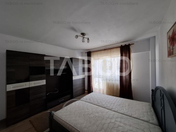 Apartament 2 camere 51 mp 2 balcoane bloc cu lift zona Turnisor Sibiu