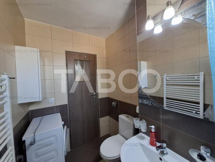 Apartament 2 camere 51 mp 2 balcoane bloc cu lift zona Turnisor Sibiu