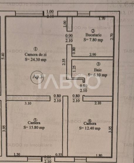 EXCLUSIVITATE- COMISION 0 -Apartament de vanzare cu teren de 145 mp