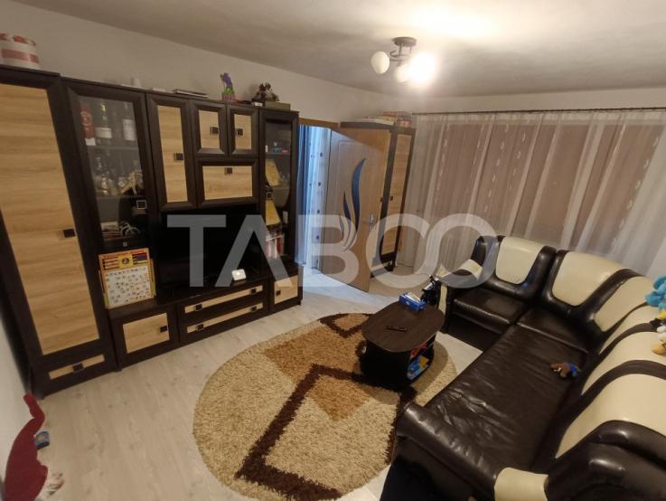 Apartament 2 camere 1 baie 40 mpu mobilat utilat balcon parter Sebes